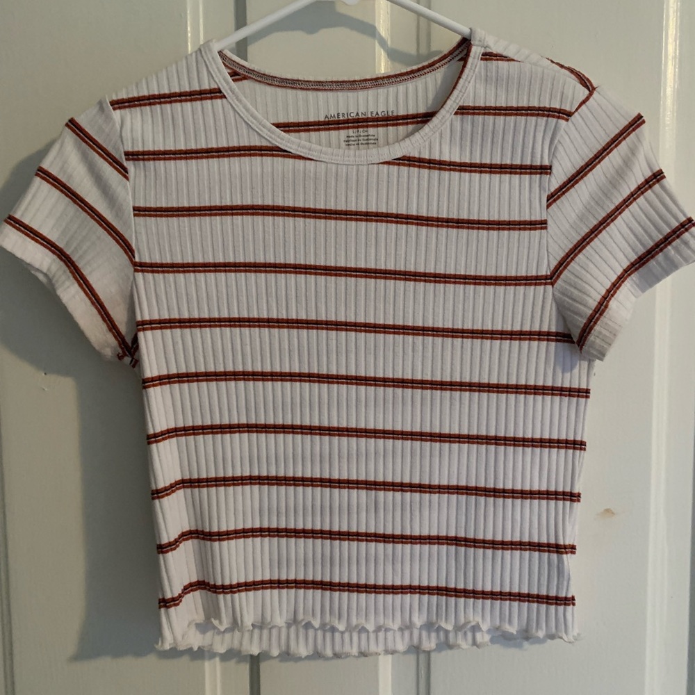 cropped short sleeve tee